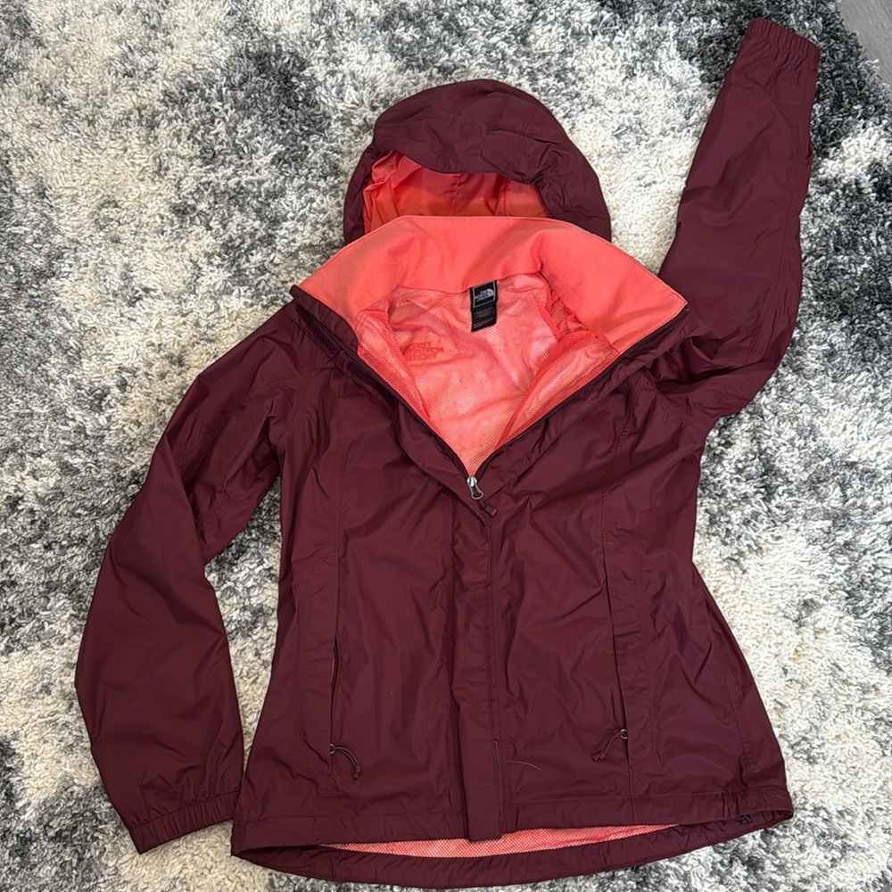 North Face Rain Jacket - Medium